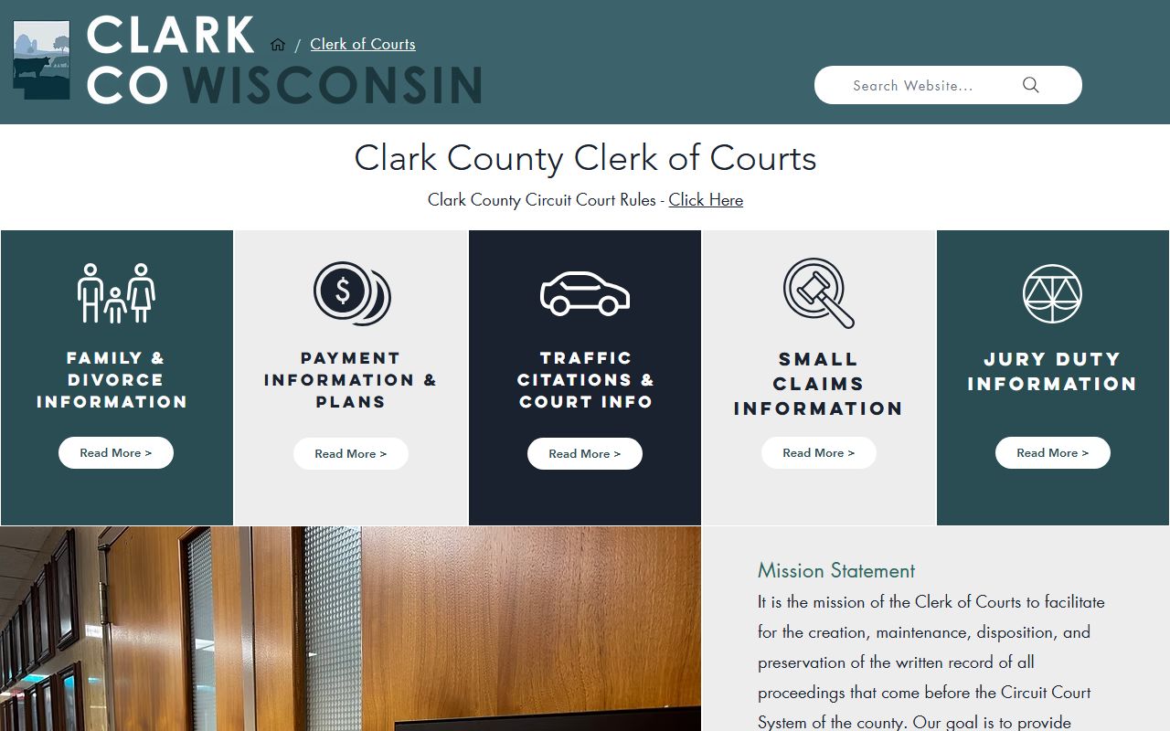 Clark County felony records clerk of courts