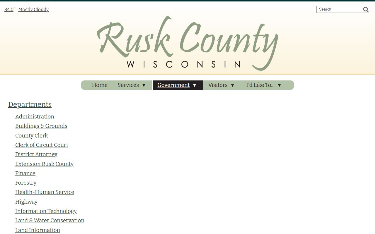 Rusk County felony records sheriff office