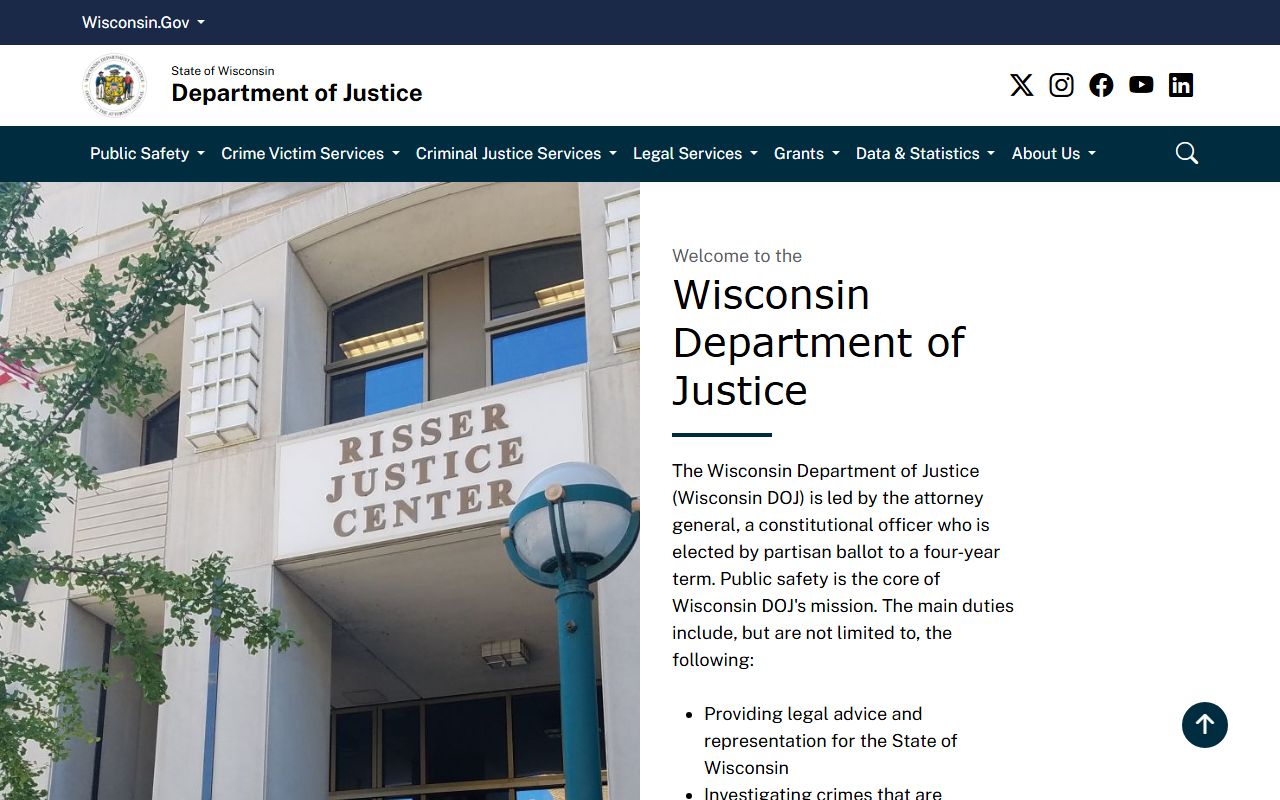 Wisconsin Crime Information Bureau criminal history search resources